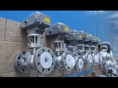 হার্ড সিল বল ভালভ ইলেকট্রিক দুই টুকরা শিল্প বল ভালভ