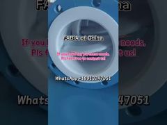 বায়ুসংক্রান্ত প্রজাপতি ভালভ ফ্লোরিন আচ্ছাদিত প্রজাপতি ভালভ Actuator FABIA