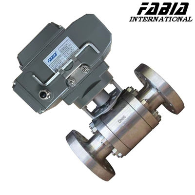 High Pressure Motorized Ball Valve Three Piece Flange Ball Valve Mini
