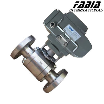 High Pressure Motorized Ball Valve Three Piece Flange Ball Valve Mini