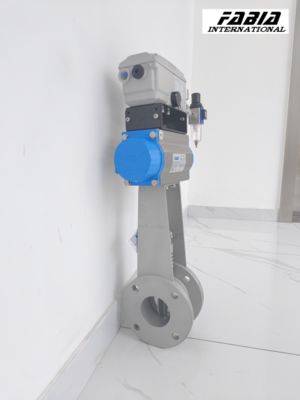 High-Temperature Pneumatic Flue Gas Valve