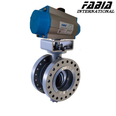 6 ইঞ্চি 10 ইঞ্চি Flanged বায়ুসংক্রান্ত প্রজাপতি ভালভ স্টেইনলেস স্টীল