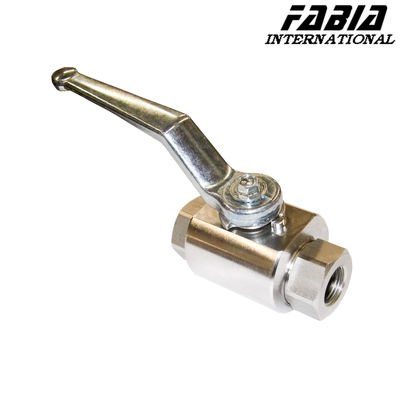 বায়ুসংক্রান্ত actuator উচ্চ চাপ বল ভালভ নির্মাতারা ম্যানুয়াল অভ্যন্তরীণ দাঁত সঙ্গে দুই টুকরা
